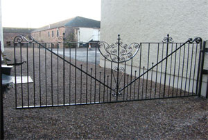 Hampshire Wrought Iron Gates